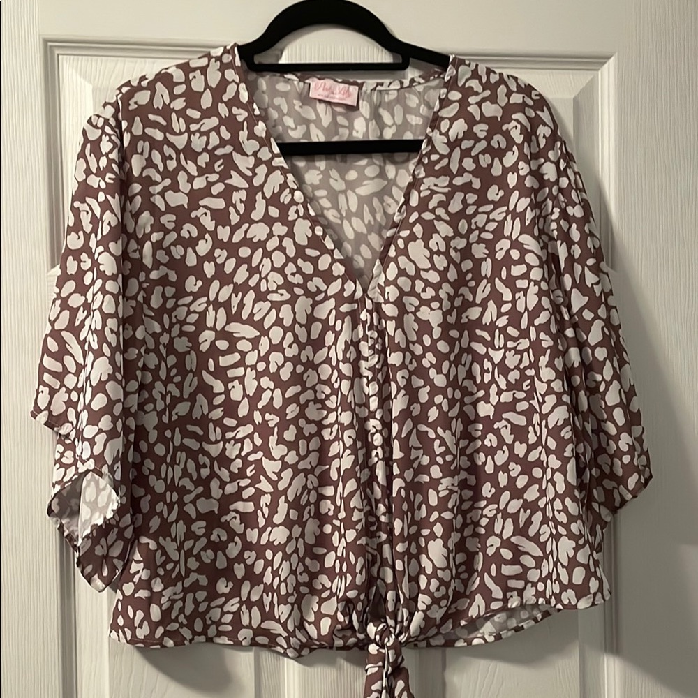Pink Lily Blouse